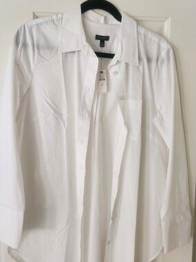 Talbots White Blouse